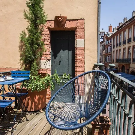 Apartment Le Pharaon - Bel Appt Toulousain 7p Avec Terrasse